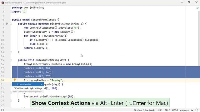 IntelliJ IDEA. Everyday Refactorings смотреть онлайн