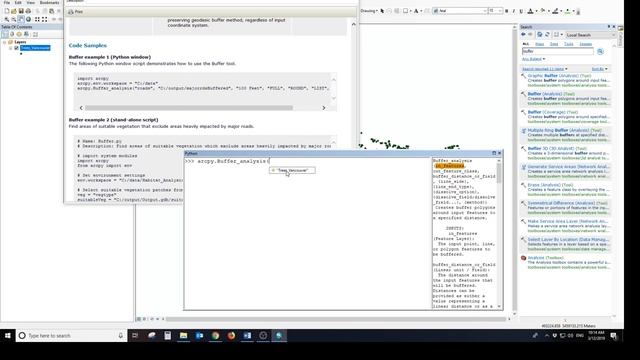 Using the Python Window in ArcMap to Run Tools смотреть онлайн