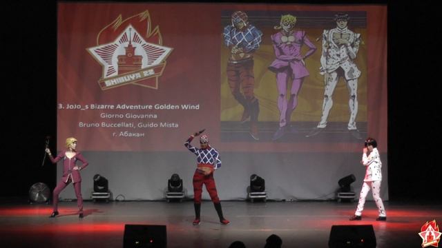 Shibuya 22 2019 JoJo's Bizarre Adventure: Golden Wind - Giorno, Bruno, Guido смотреть онлайн