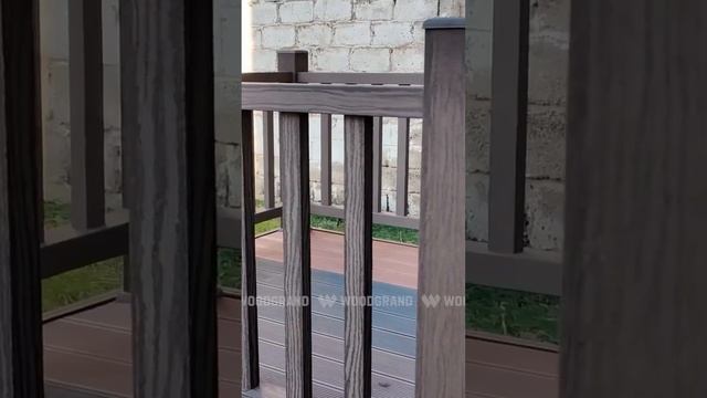 Терраса из террасной доски ДПК WOODGRAND смотреть онлайн