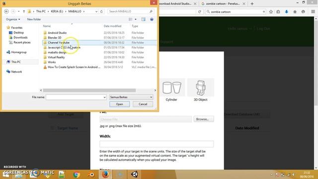 Tutorial AR Menggunakan Vuforia Unity Oudated смотреть онлайн