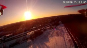 квадрокоптер, испытания, высота 200 метров