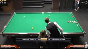 Диана Миронова швырнула шаром в соперника