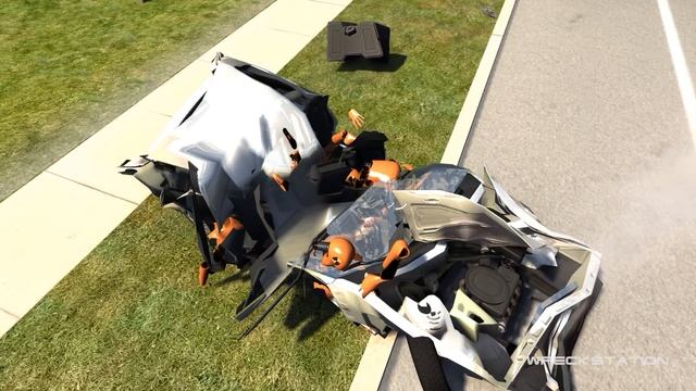 Beamng drive - Hybrid Crawler Monsters Crashes #3 смотреть онлайн