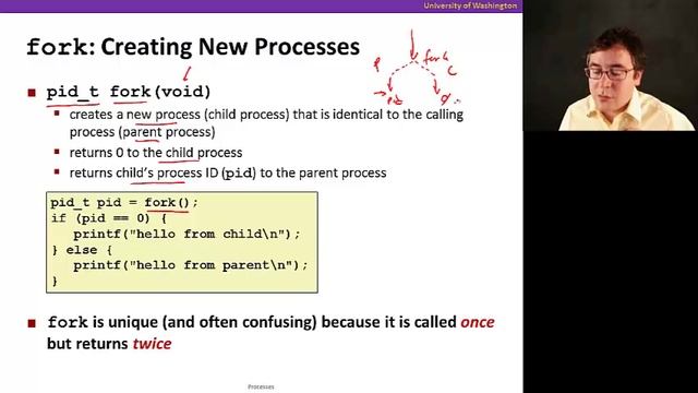 Processes, Video 3: Creating processes смотреть онлайн