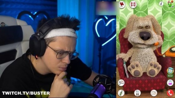 БУСТЕР ОБЩАЕТСЯ С БЕНОМ | БУСТЕР ЗАДАЁТ ВОПРОСЫ БЕНУ