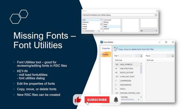 Font Utilities Overview in MicroStation смотреть онлайн