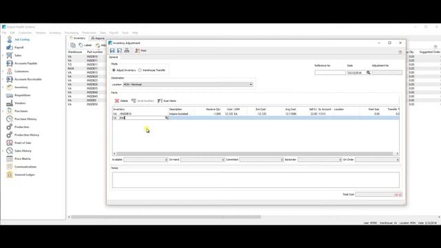 Spire Inventory Transfer using Adjust Feature смотреть онлайн