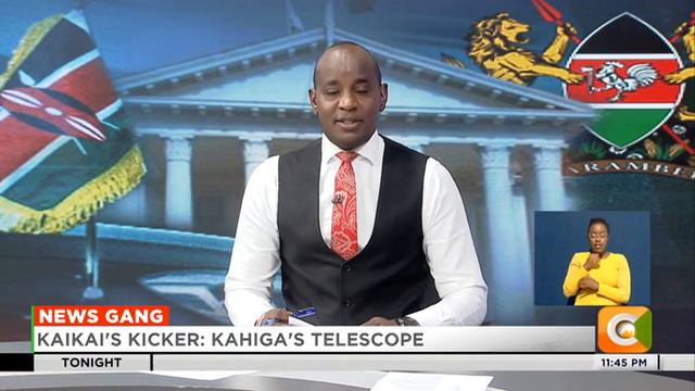 KAIKAI KICKER: View of Cabinet through Governor Kahiga’s regional telescope смотреть онлайн
