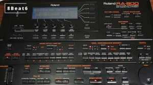 Roland RA-800 All Styles Part 1 - G800 RA800 Midi Arranger