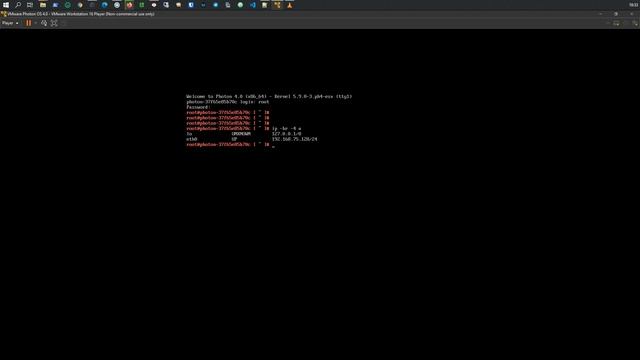 Установка VMware Photon OS 4.0 смотреть онлайн