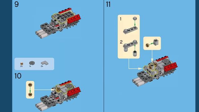 LEGO Creator Expert 10248, Ferrari F40 - building instructions смотреть онлайн
