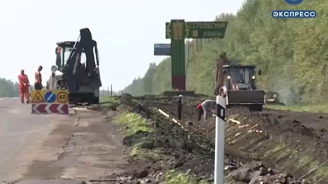 Дорогу от улицы Окружной до Ленинского лесхоза отремонтировали