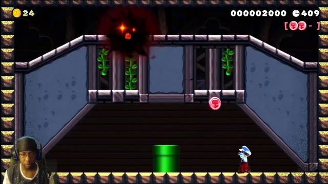 Mario Maker: The Midnight Run #16 - 3D Maze House смотреть онлайн