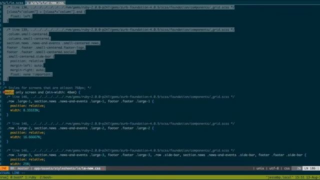 Foundation 4 and IE8 Support смотреть онлайн