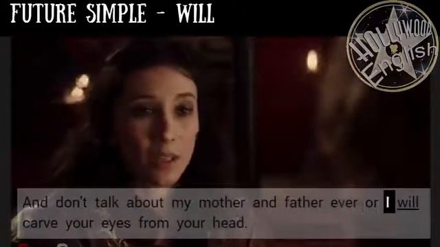 Future Simple tense (WILL DO), examples of sentenses | Hollywood English смотреть онлайн