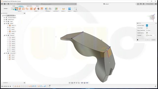 Racing Car Seat - Fusion 360 Training - Part Design смотреть онлайн