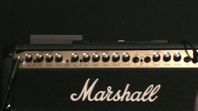 Marshall Valvestate 8100 + EHX Metal Muff смотреть онлайн