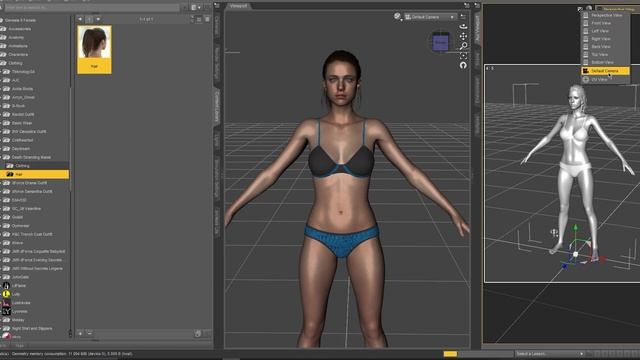 Daz Studio 4.15 | Death Stranding Mama G8F | download and testing. смотреть онлайн