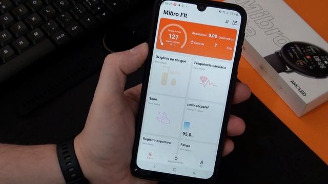 Novo Smartwatch da XIAOMI com tela AMOLED! MIBRO LITE Review смотреть онлайн