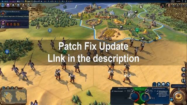 Sid Meier’s Civilization 6 game crash Patch Fix смотреть онлайн