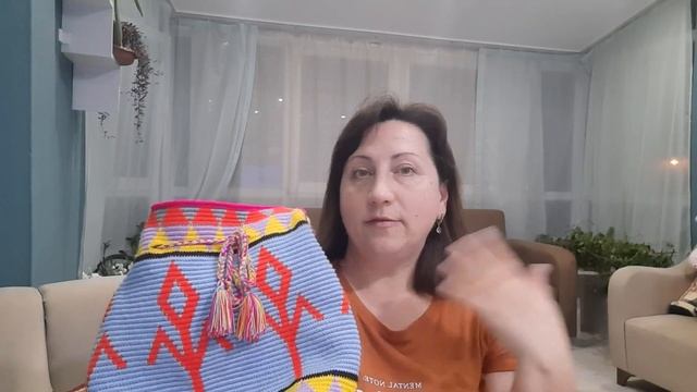 1000 подписчиков. Коврик из полиэфирного шнура. Сумки, которые я связала. смотреть онлайн
