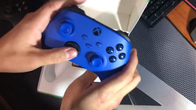Распаковка Xbox Shock Blue Controller | Xbox Series X смотреть онлайн