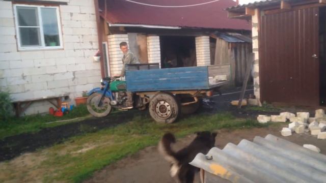 Трицикл Урал с двумя КПП. смотреть онлайн