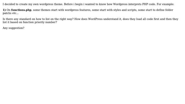 Wordpress: How does Wordpress interpret the php code? смотреть онлайн
