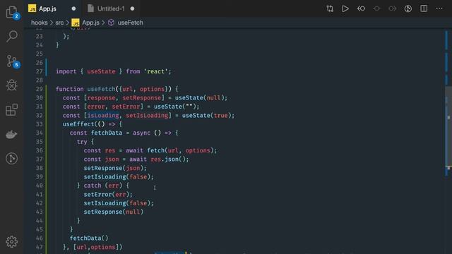 React Hooks Custom Hook #28 смотреть онлайн