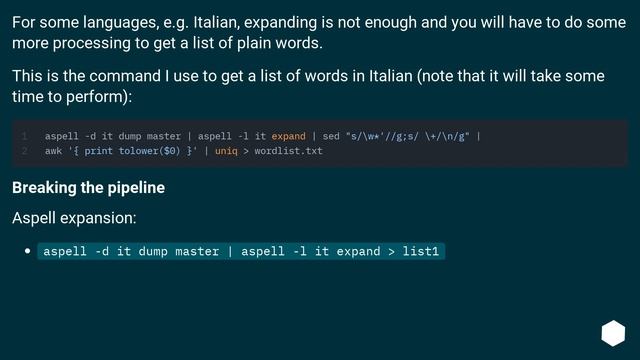 How to convert aspell dictionary to simple list of words? смотреть онлайн