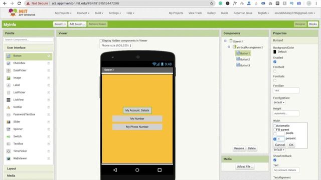 How to Create an App to save Your information and use it Everywhere in [ MIT App Inventor 2] смотреть онлайн