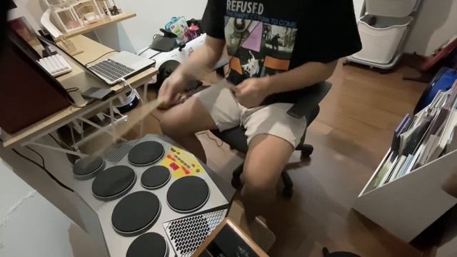 Into It Over It - No Eq (Medeli DD 309 Drum Cover) смотреть онлайн