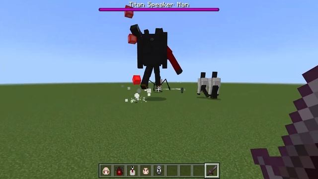 Skibidi Toilet The Speaker Update ADDON in Minecraft PE смотреть онлайн
