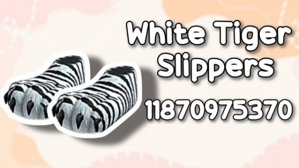 SLIPPER CODES FOR BERRY AVENUE, BLOXBURG & ALL ROBLOX GAMES THAT ALLOW CODES ?✨