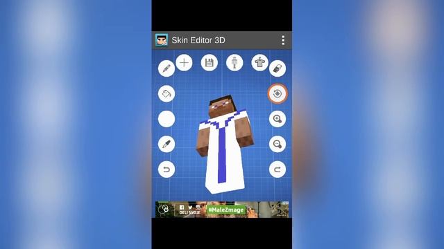 Minecraft skin editor 3D смотреть онлайн