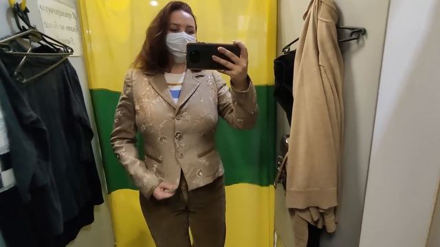 Секонд-хенд Одежда на вес 390р/кг. Влог из примерочной. смотреть онлайн