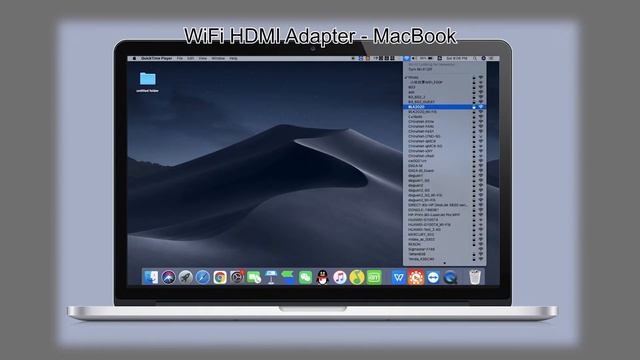 How to connect projector to MacBook through Wireless HDMI adapter смотреть онлайн