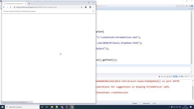 Dropdowns and Multi Select Element or the Select Class - Selenium Tutorials смотреть онлайн