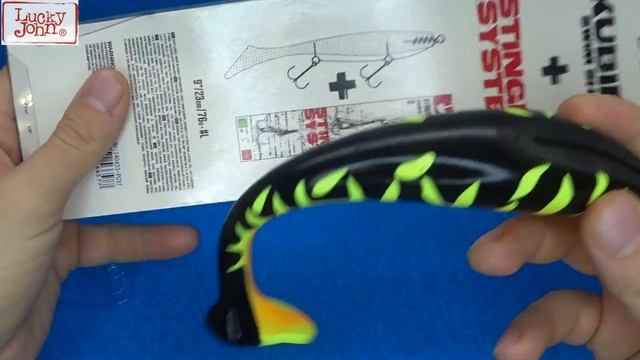 Обзор силиконовой приманки Lucky John 3D BBS Series Kubira Swim Shad по заказу Fmagazin смотреть онлайн