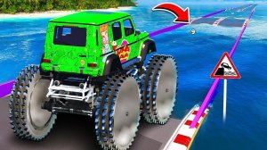 СМОЖЕТ ЛИ ГИГАНТСКИЙ ГЕЛИК ВЛАДА А4 НА ПИЛАХ ПРОЕХАТЬ ГЛУБОКУЮ ЯМУ С ВОДОЙ  ГТА 5 МОДЫ РАЙЛЮХА