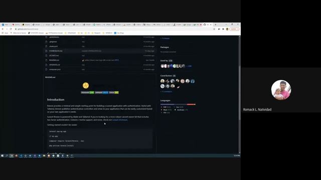 Installing Laravel 8 and Breeze смотреть онлайн