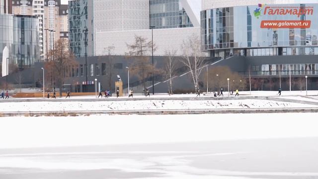 Видео с зимнего полумарафона в Екатеринбурге смотреть онлайн