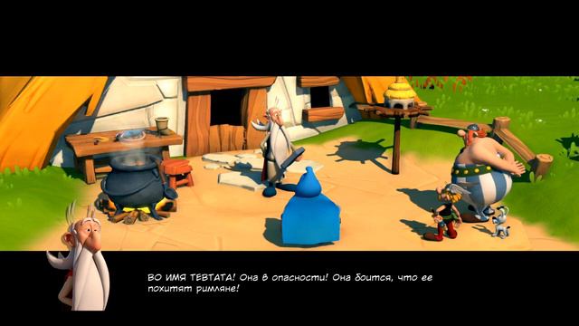 Asterix & Obelix XXL 3 - The Crystal Menhir. Прохождение №1