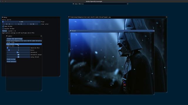OpenCV Mat on ImGui example смотреть онлайн