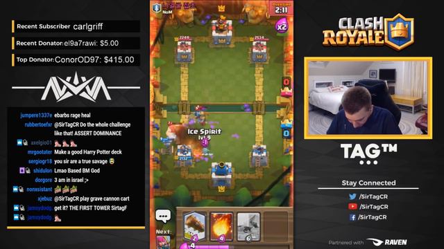 EPIC FAIL!! Clash Royale Funny Moments & Fails (Stream Highlights #21) смотреть онлайн