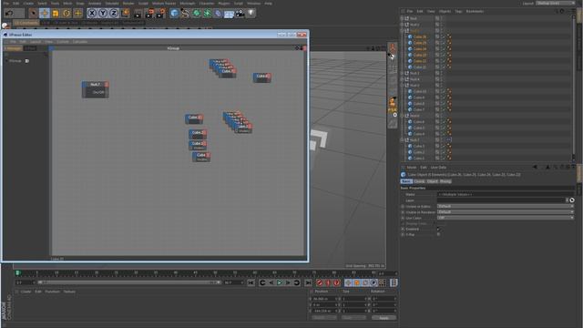 Cinema 4D Tutorial - Xpresso - Iteration смотреть онлайн
