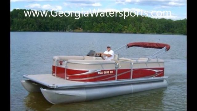 Sylvan Pontoon Boat For Sale Lake Sinclair Oconee Milledgeville GA Eatonton Georgia смотреть онлайн