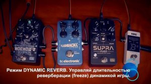 ВОСХОД-2 ревербератор. Звуковые примеры.