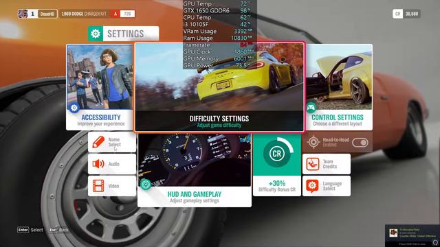 i3 10105F + GTX 1650 DDR6 Forza Horizon 4 смотреть онлайн